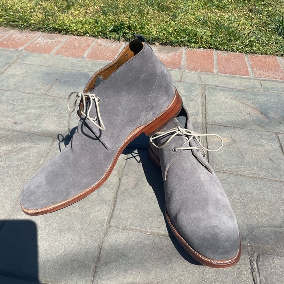 Grenson\'s Mens Suede Derbys main image 4